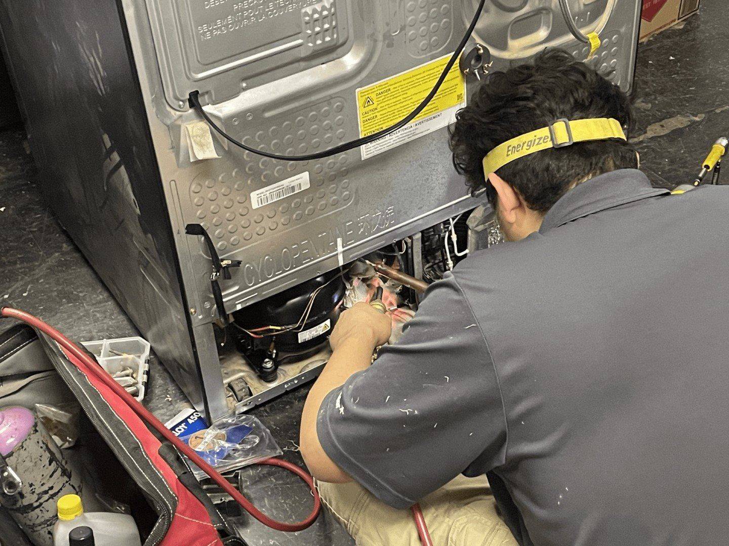 hillside appliance services sales delivery technician refrigerator 