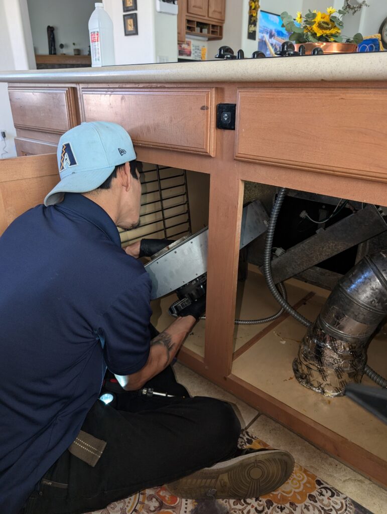 downdraft ventilation repair chandler az