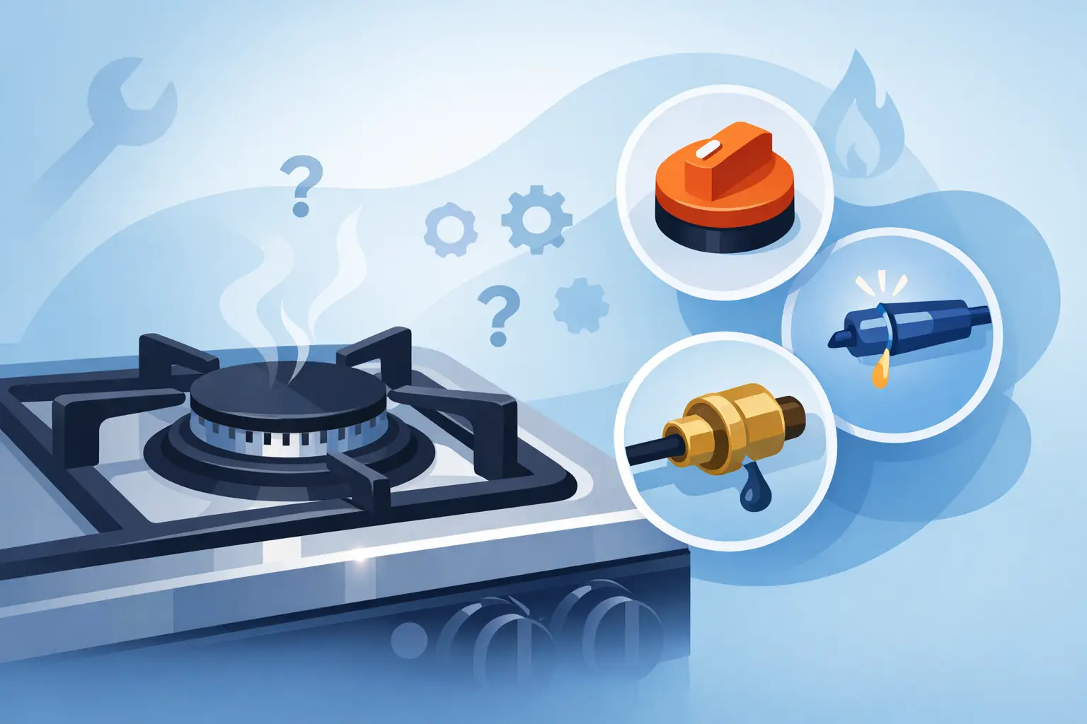 Gas Range Burner Not Lighting? Common Causes