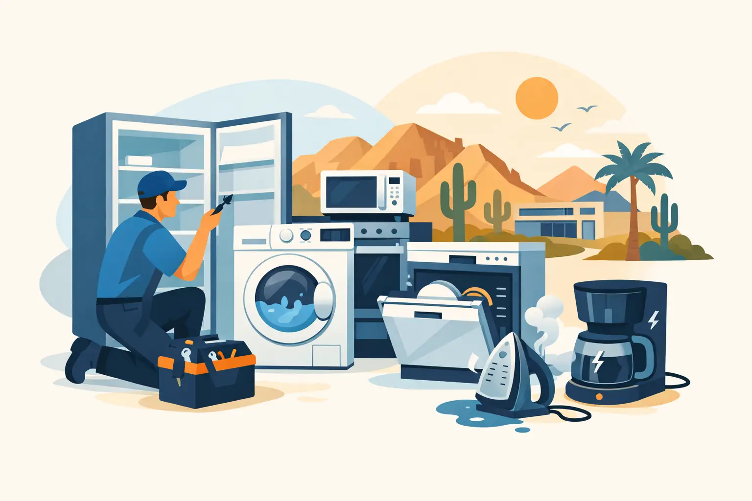 Scottsdale Appliance Repair for Common Breakdowns