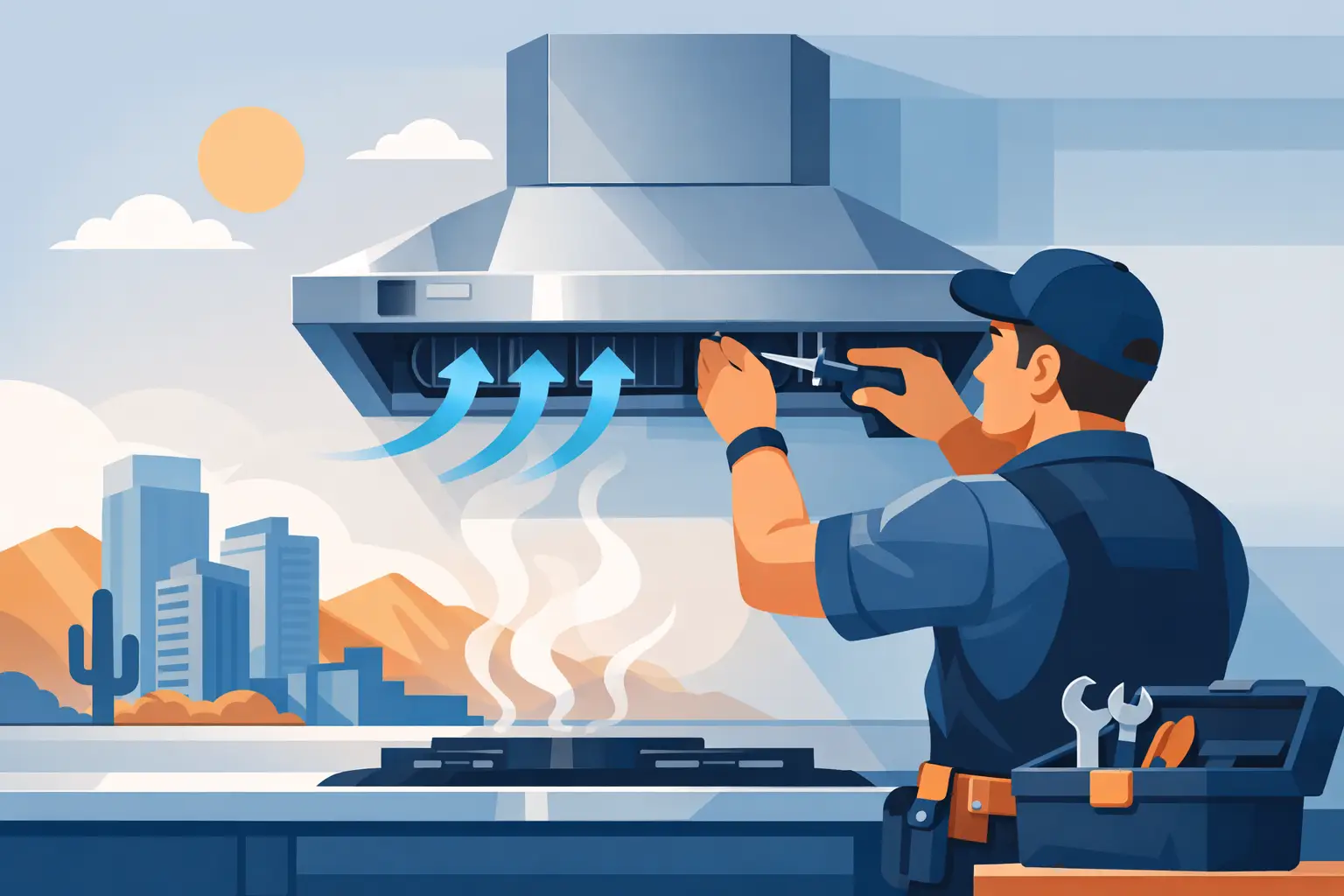 Ventilation Hood Repair in Phoenix That Restores Airflow