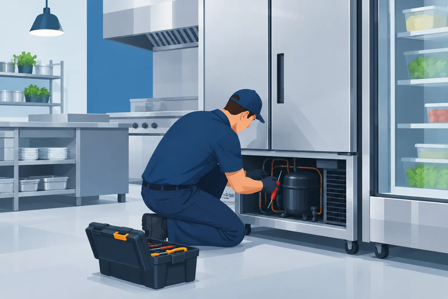 Commercial Refrigeration Repair When It Counts