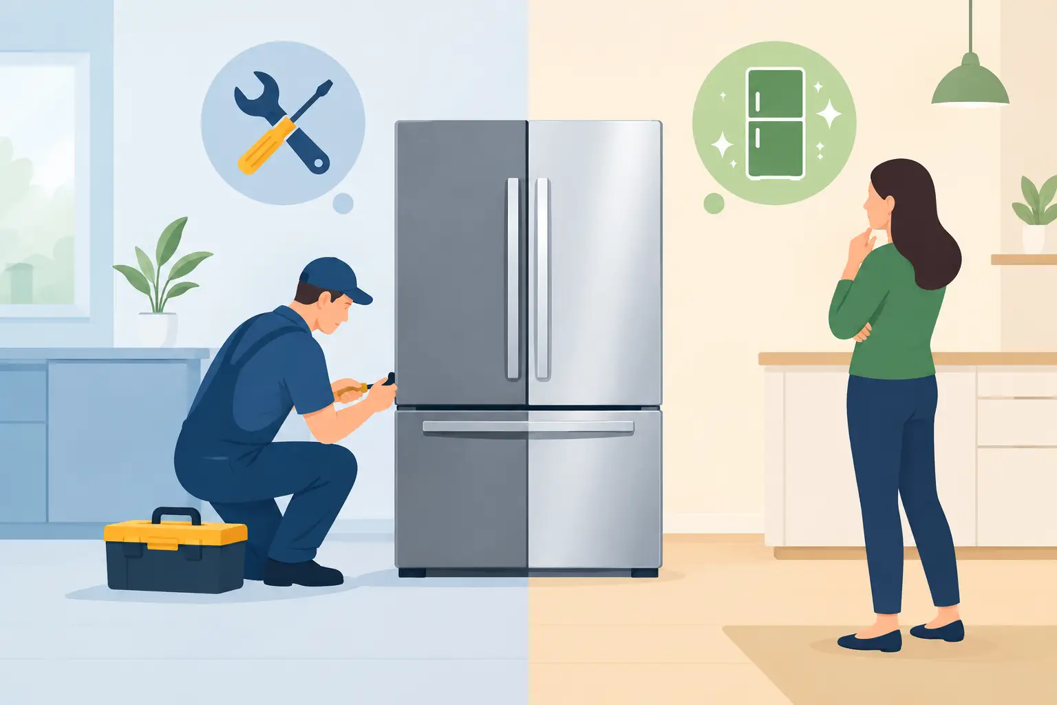 Repair or Replace Refrigerator? Know the Signs