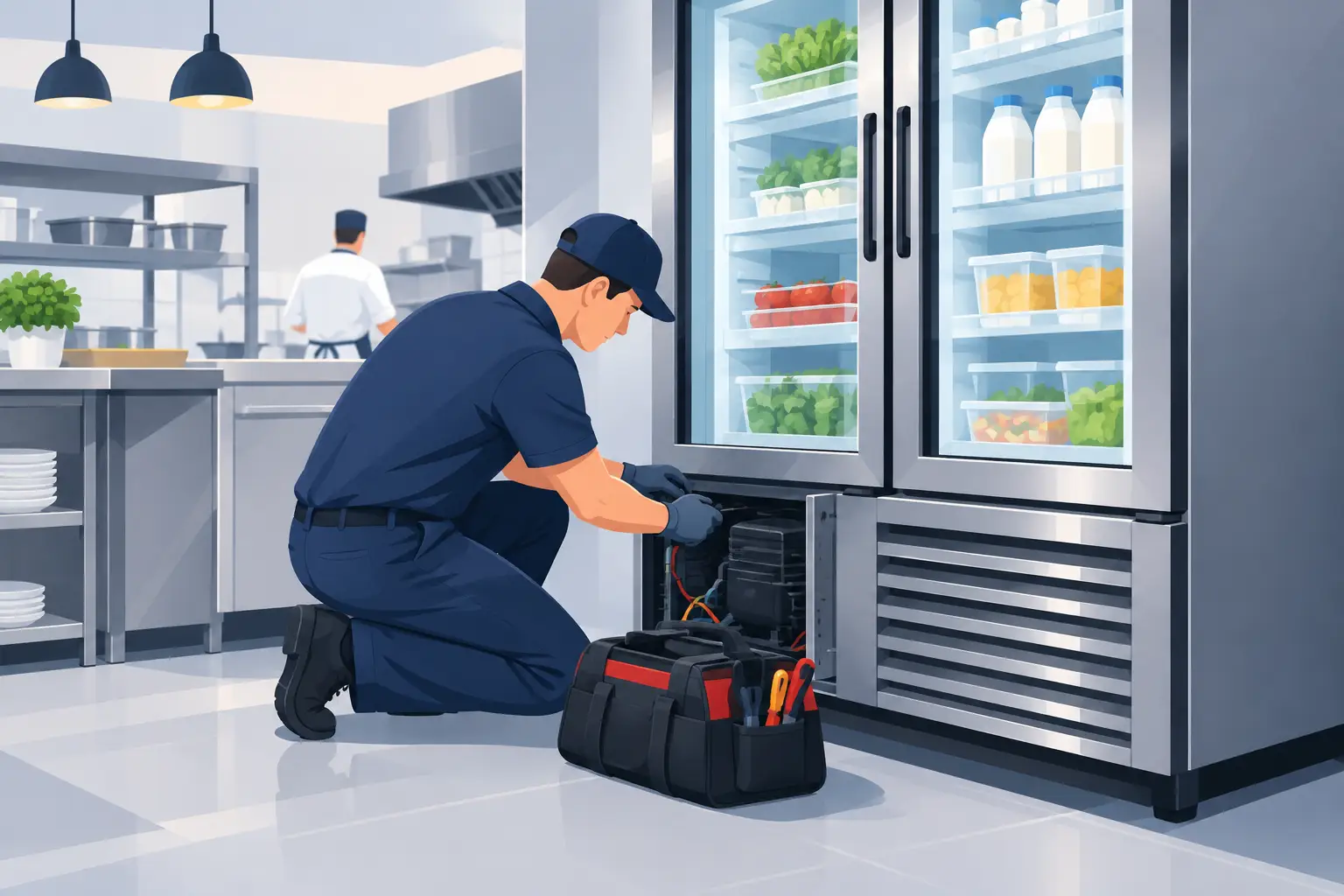 Restaurant Cooler Repair When Service Can't Wait