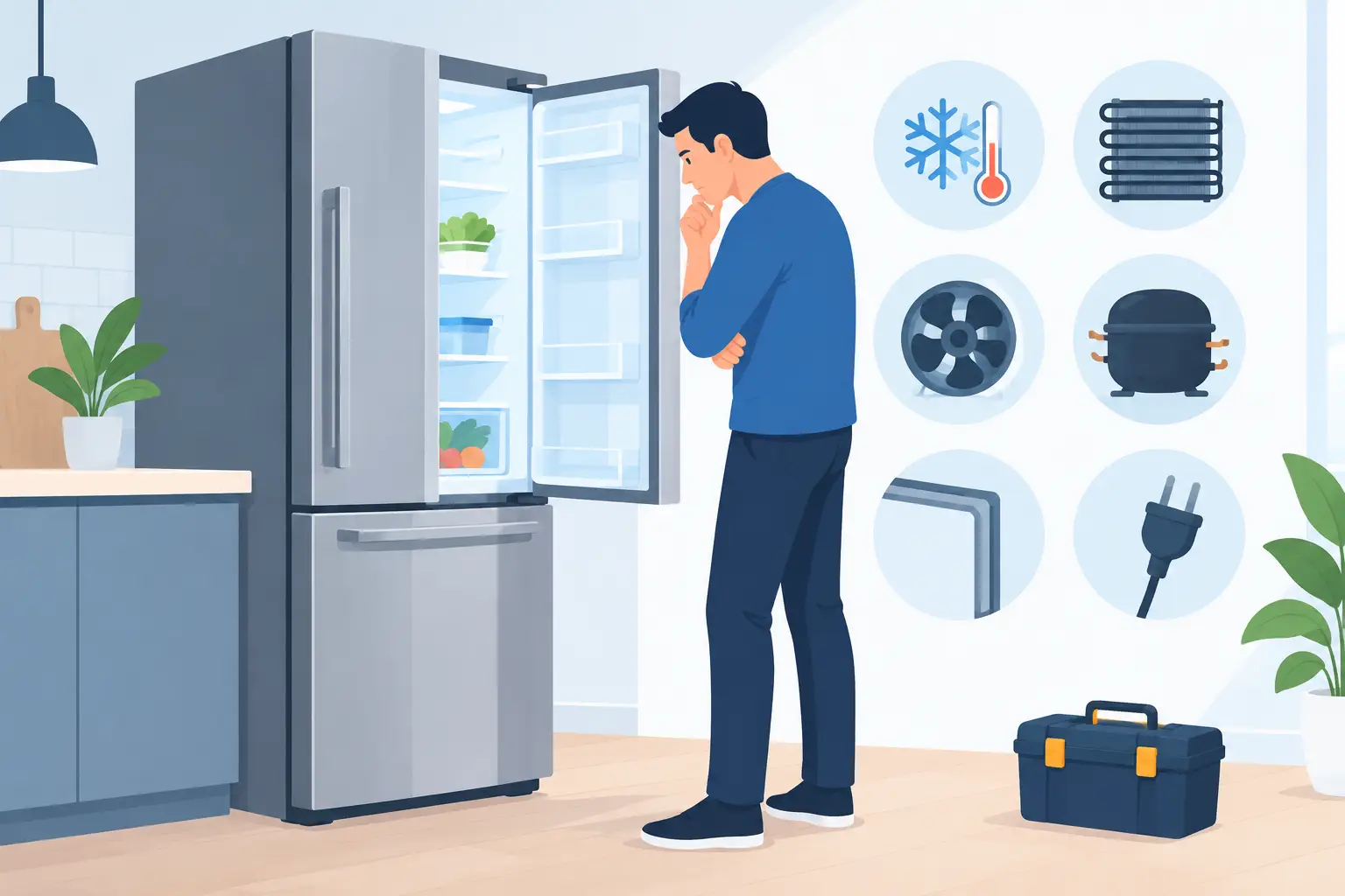 Why Refrigerator Is Not Cooling and What to Check