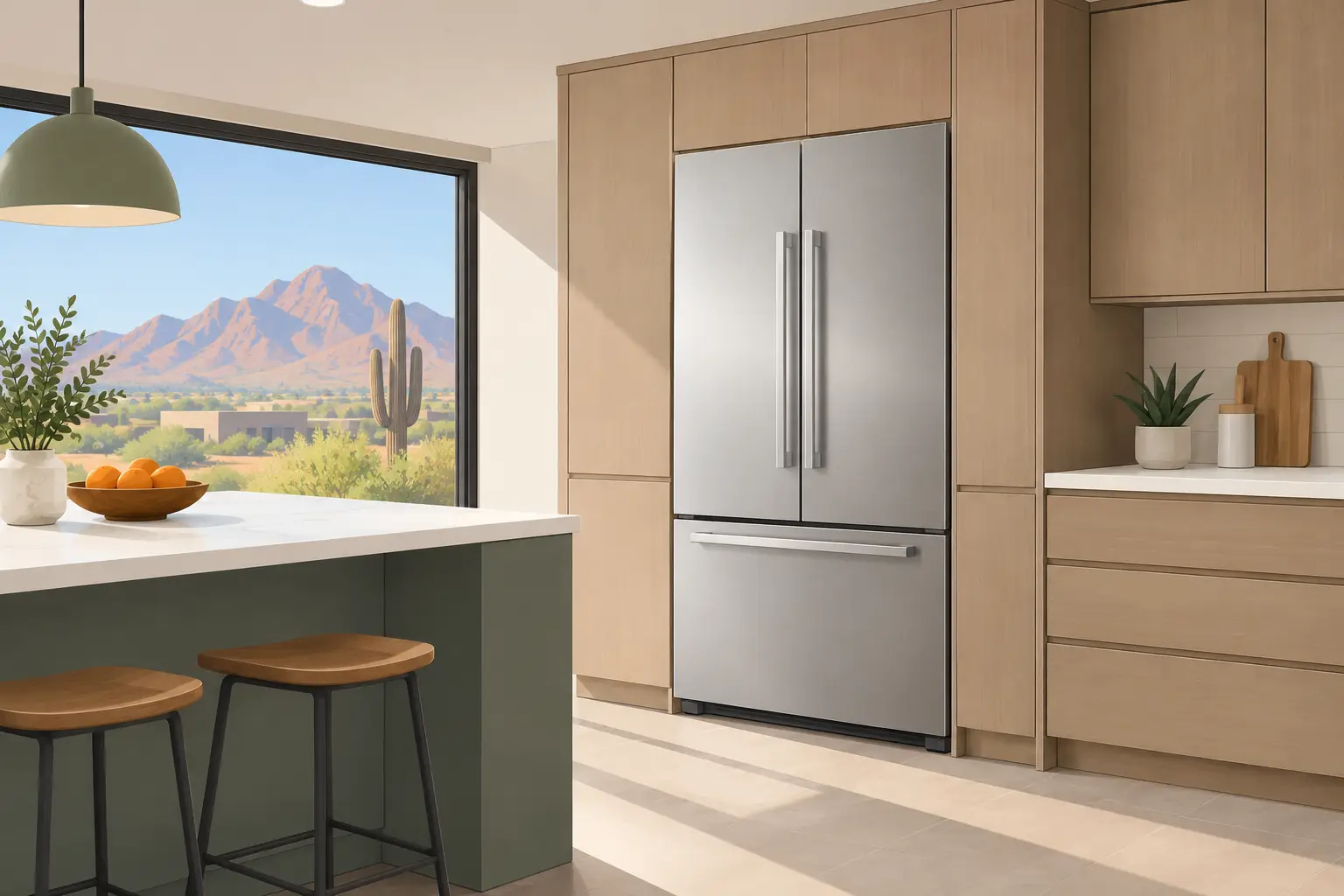 A Guide to Built In Refrigerators for Phoenix Homes